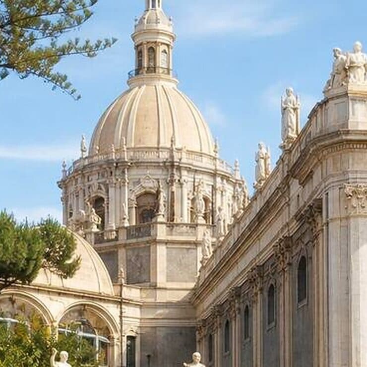 Cupola barocca della Badia di Sant’Agata a Catania
